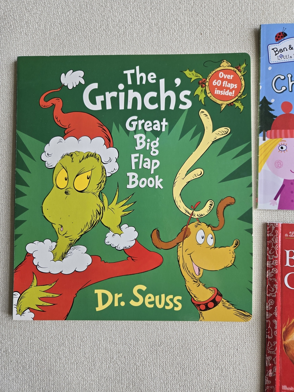 Dr. Seuss The Grinch's Great Big Flap Book - Christmas Book Bundle